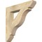 Ekena Millwork Funston Slat Rough Sawn Bracket, Douglas Fir, 4"W x 24"D x 24"H BKT04X24X24FST06RDF - alternate 1